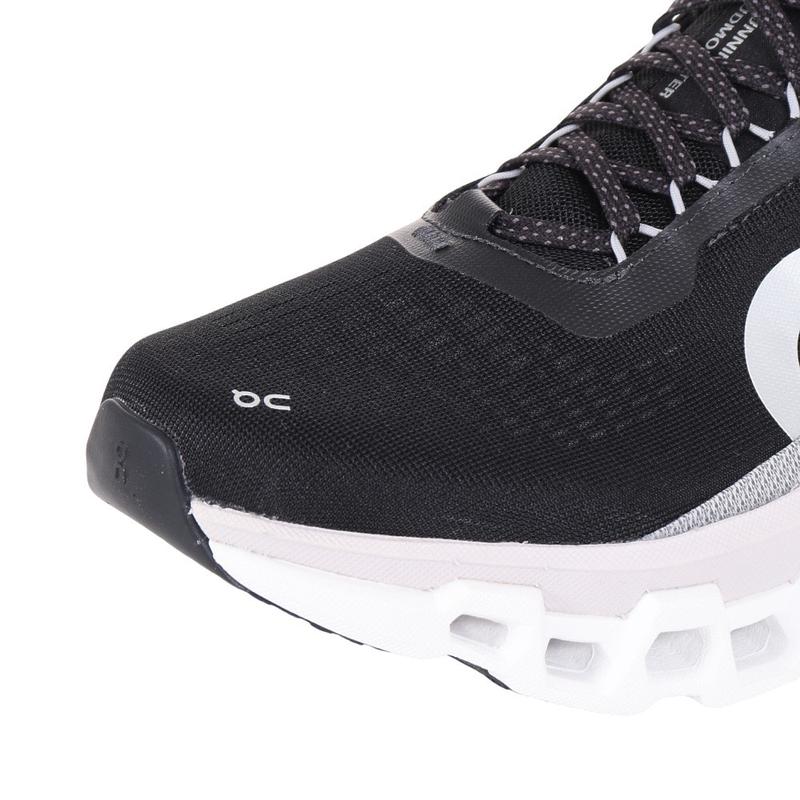 ON男士专业长跑训练缓震越野跑鞋云 monster 黑白大底回弹马拉松 jo高清大图