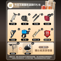 凤凰(PHOENTX)儿童自行车6到12岁8-10-15男孩青少年学生单车女童变速山地车