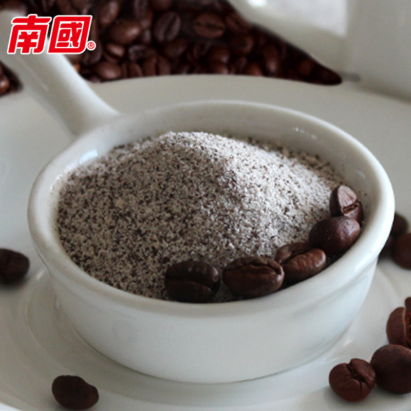 南國(Nanguo) 海南特产年货 兴隆炭烧咖啡360g 速溶咖啡粉浓香 原味