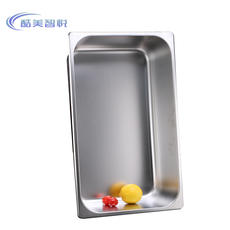 酷美智悦 304不锈钢份数盆带盖330*265*150mm KM-BH540 个高清大图