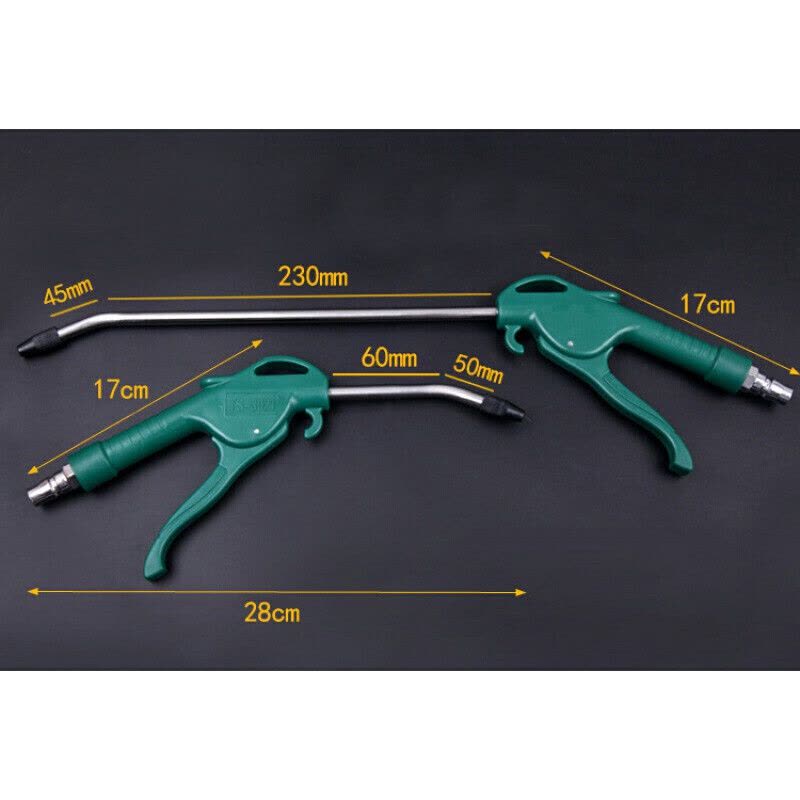 吹气车用 吹气车用抢 吹尘抢用长嘴 车载吹尘器气动空压机吹发动机吹尘气泵吹风短长嘴高强度气吹 短嘴+6米气管图片