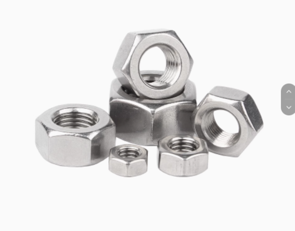 固万基防松自锁螺母M8 304不锈钢高清大图