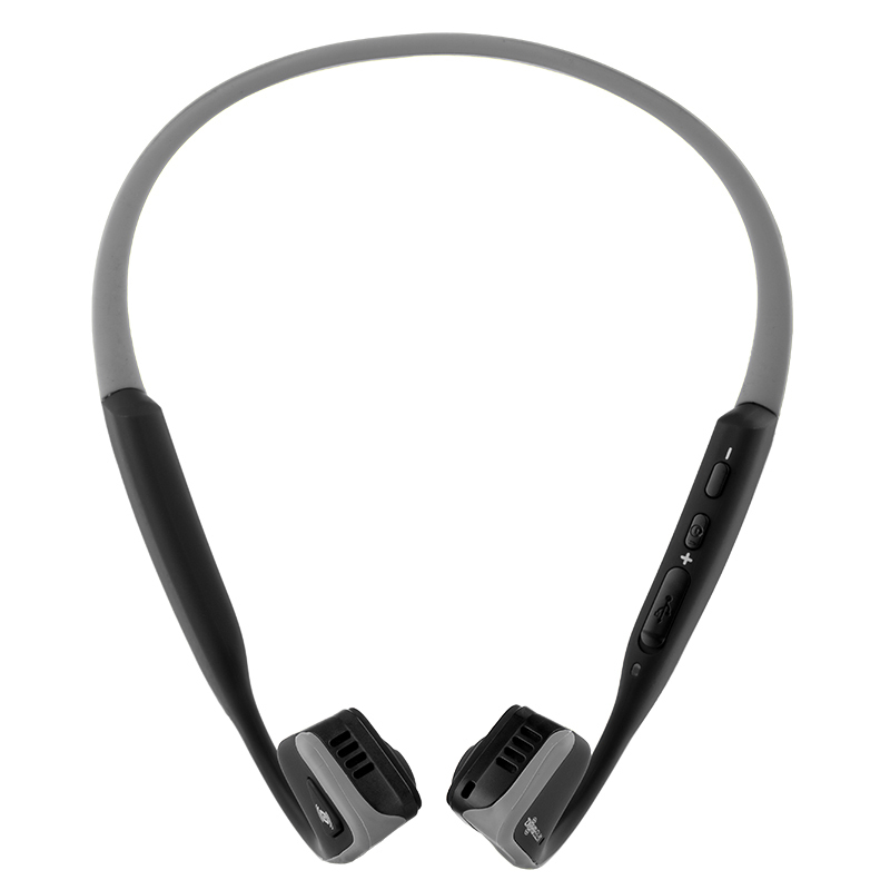 AFTERSHOKZ 韶音 AS600 TREKZ 骨传导运动蓝牙耳机 页岩灰高清大图