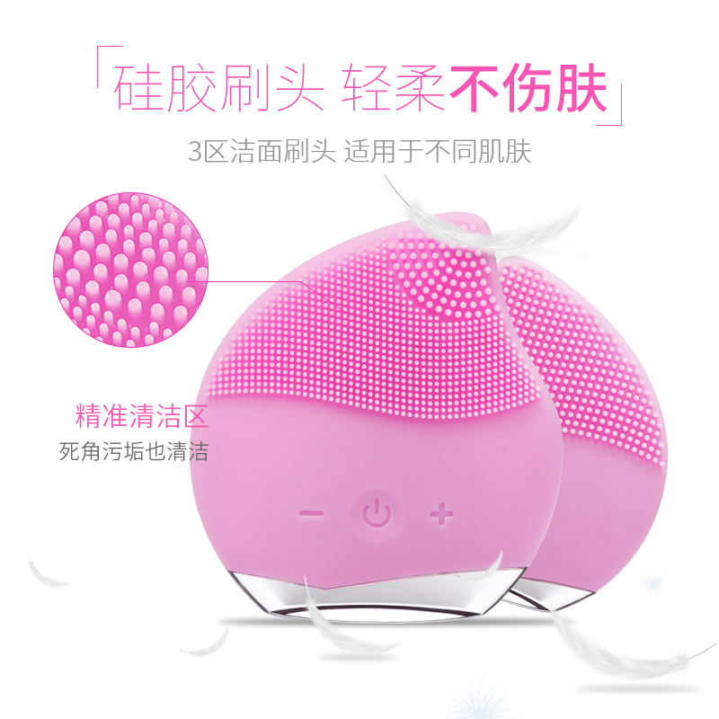 迪斯(DESLEEP) 洁面仪D01 硅胶电动按摩洗脸仪清洁器