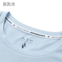 斯凯奇 男T恤短裤套装 P224M076-0474L 套