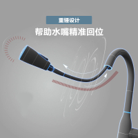 摩恩冷热面盆龙头洗手池三孔双把手洗脸盆水龙头商场同款卫浴龙头T69229