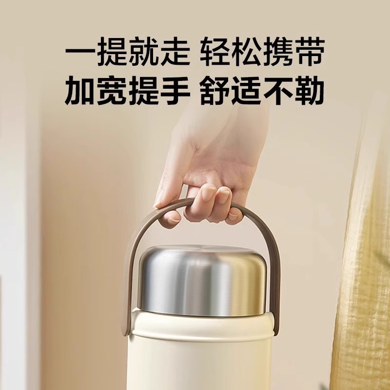 苏泊尔保温饭盒饭桶超长保温家用上班族大容量学生多层便当盒冬天保温饭盒上班族便携学生保温桶大容量便当盒 KFM80AC10