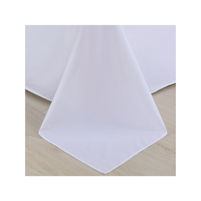 卡芙润 KFR-CD02 230*280cm 60支双股贡缎 纯棉 床单 (计价单位:件) 白色高清大图
