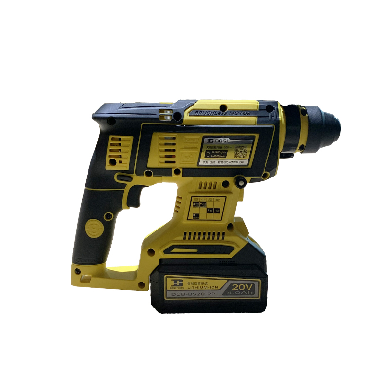 波斯(BOSI)无刷智能电锤(0-1400r 20V/4.0Ah)台高清大图