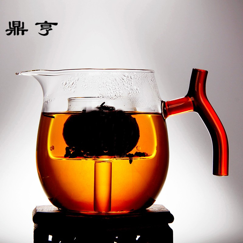 鼎亨耐高温玻璃公道杯小青柑专用泡茶壶电陶炉蒸煮茶器公杯功夫茶