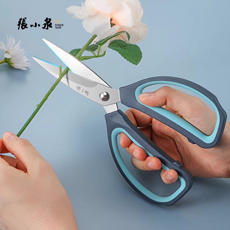张小泉剪刀家用裁缝专用高硬度锋利小剪子工业商用剪官方正品8138高清大图