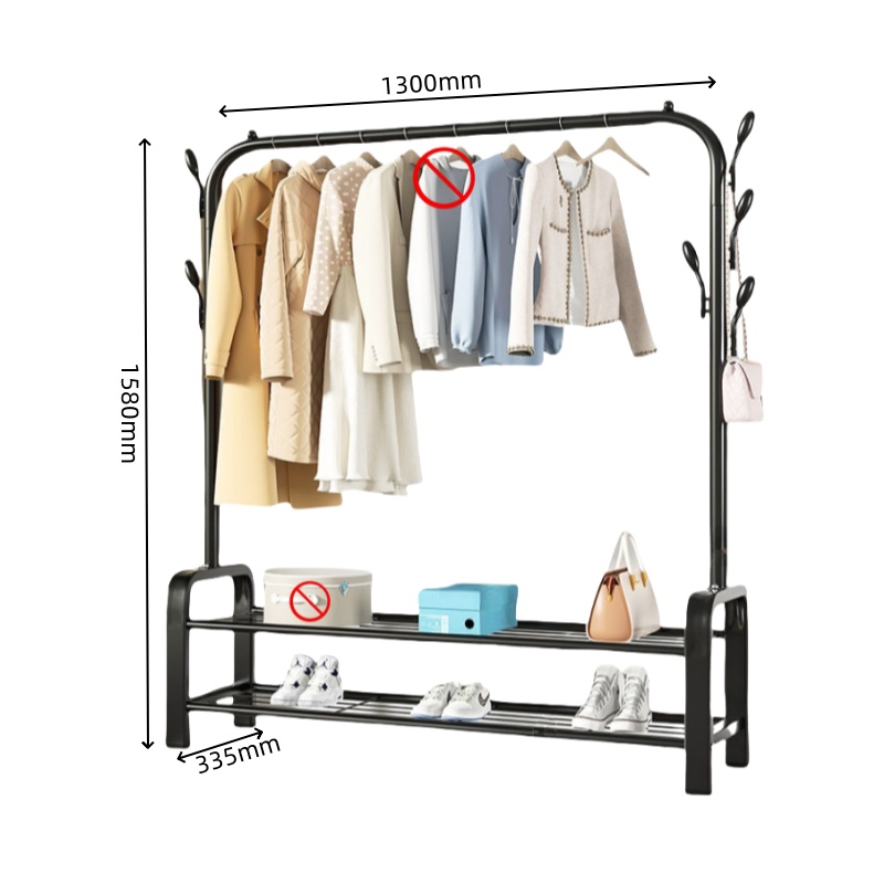 彭梵落地晾衣架 阳台落地晾衣架1300*335*1580mm个