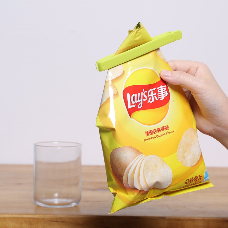 全格(Quange)保鲜封口夹中号4只装 CF080102高清大图