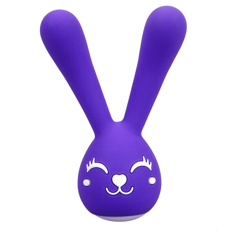 久爱(jiuai)女用小跳蛋电动震动**宿舍小号充电情趣自慰器具器内用舌头激情 嬉皮兔[长耳朵紫色]女神礼包高清大图