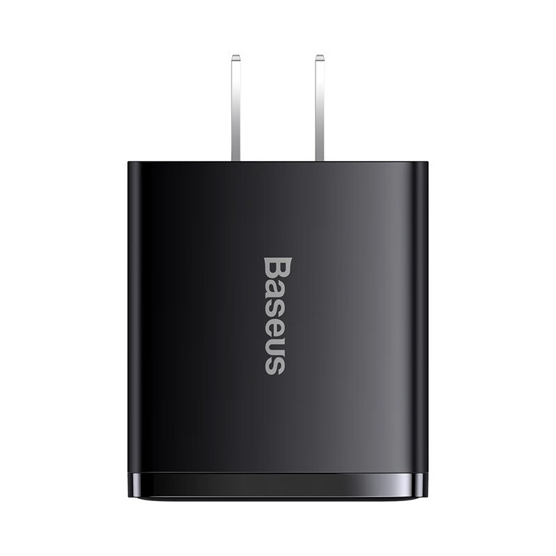 倍思 小极快充 充电器 2U+C 30W 中规 CCCP30UC CCXJ-C01(黑)
