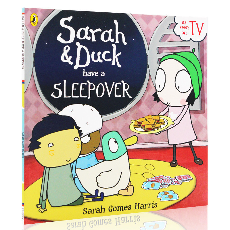 [正版]进口英文原版 sarah and duck have a sleep