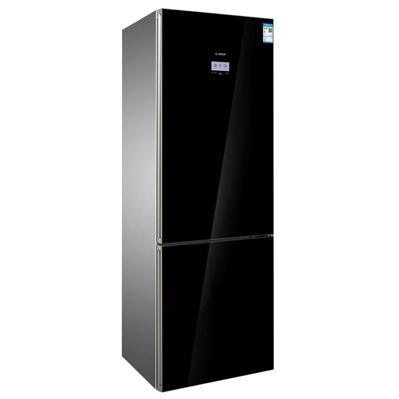 431升欧洲原装进口双门大容量冰箱两门风冷无霜一级能效高效节能黑色