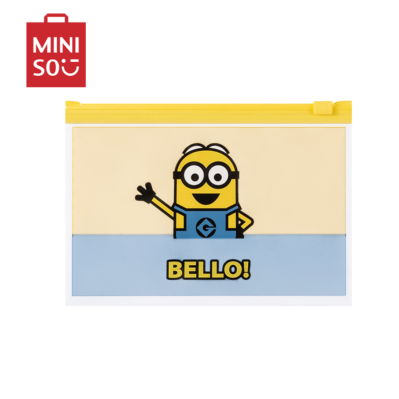 名创优品(miniso) 小黄人系列滑块密封袋压缩袋M号(7个装)