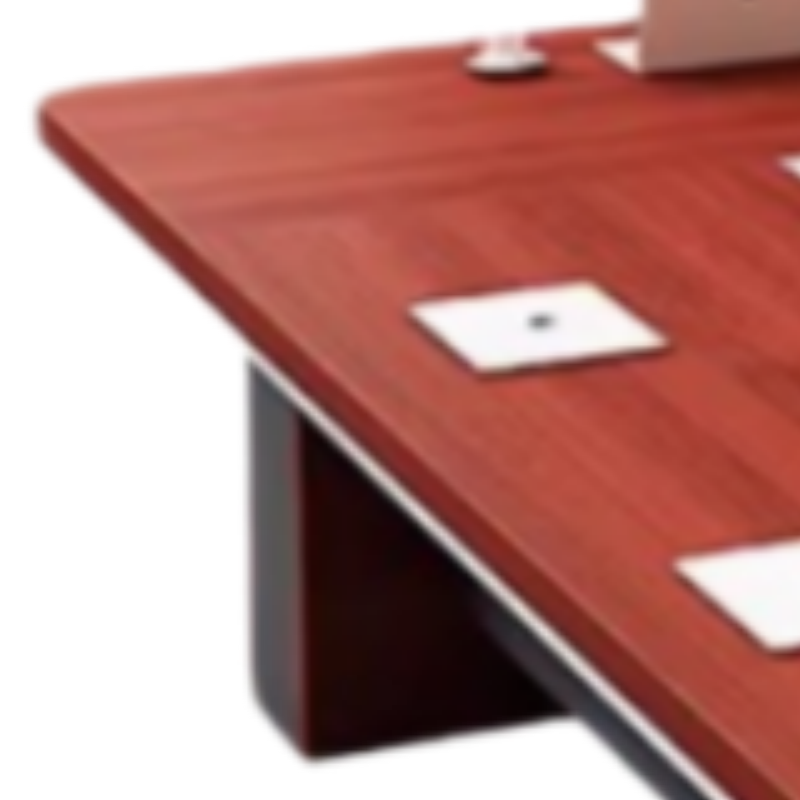 乐琪艺会议桌环保板材张高清大图