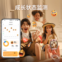 [官方正品]小天才儿童电话手表Z10晨曦粉 防水GPS定位智能手表学生儿童移动联通电信4G视频拍照双摄手表男女
