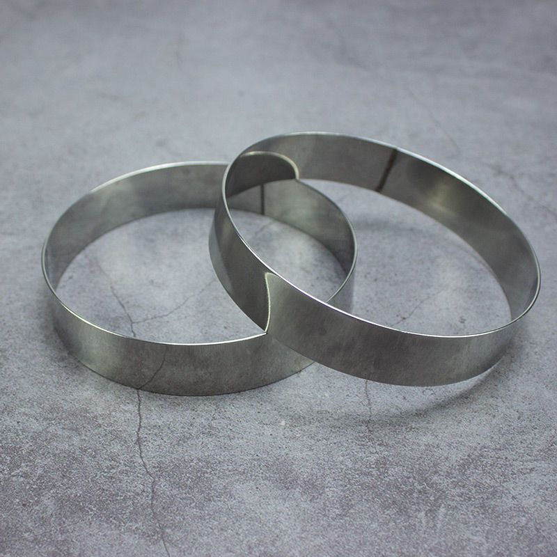 不锈钢米糕圈煎饼烙饼玉米面饼圈迷你肉松小贝慕斯圈发糕模具圆形直径