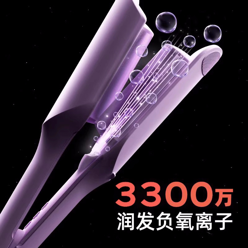 lena蛋卷头卷发棒蛋蛋卷电夹板大卷32mm负离子水波纹卷发神器690高清大图