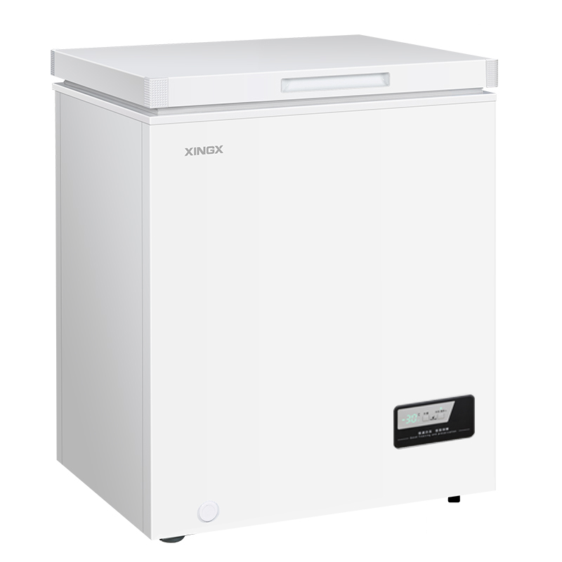星星冰柜家用小型冷藏冷冻两用商用冷冻柜大容量减霜节能冷冻柜BD/BC-145DE高清大图