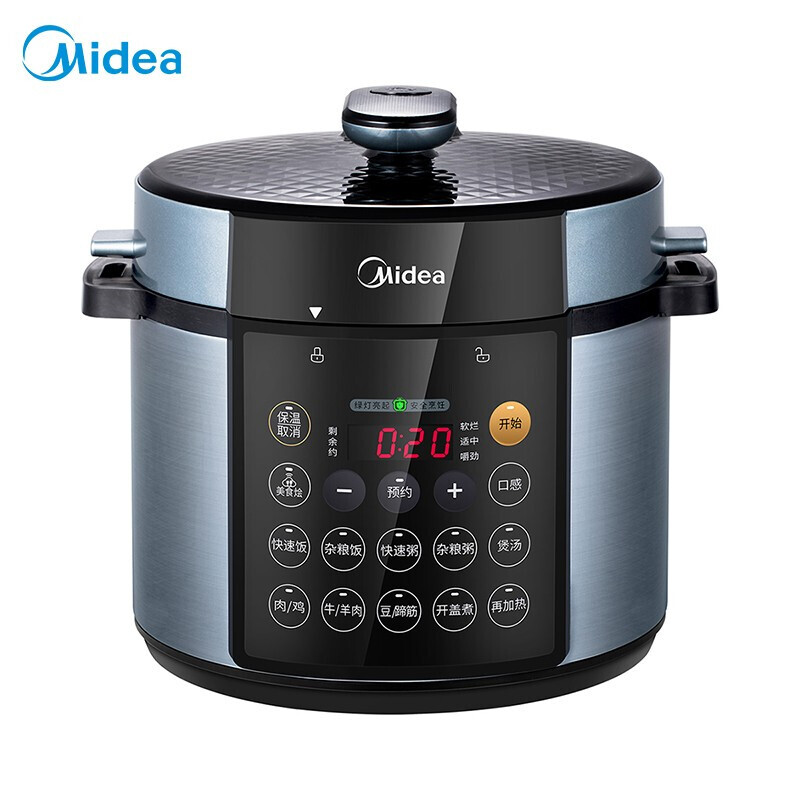 美的Midea智能电压力锅YL50Simple107高清大图