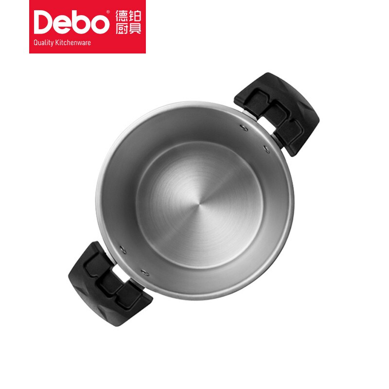 德铂(Debo)莫维不锈钢汤锅DEP-DS112高清大图