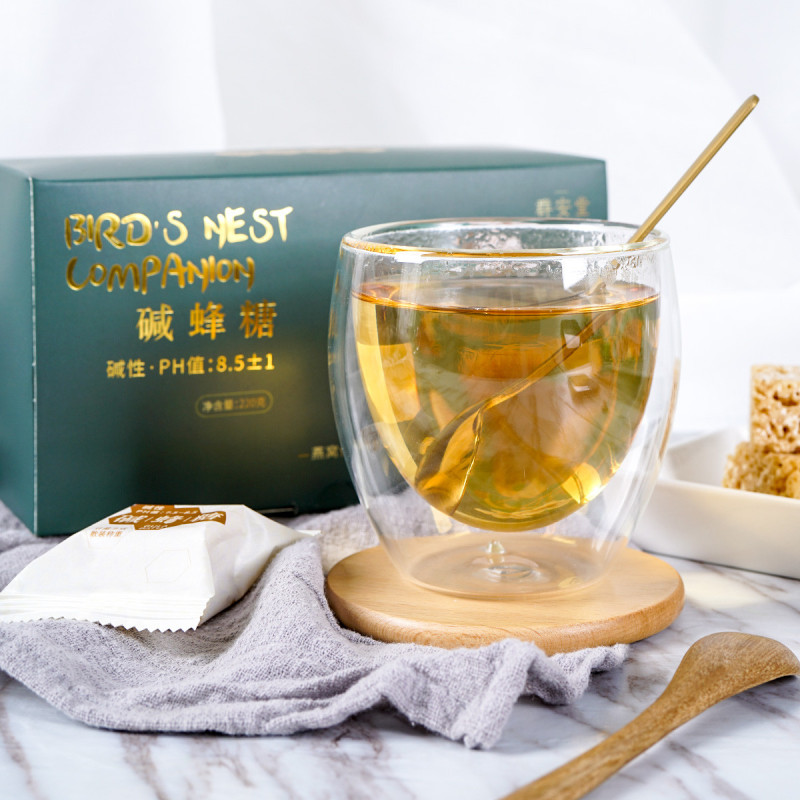 罗汉果碱蜂糖 石峰糖碱性石蜂糖 220g