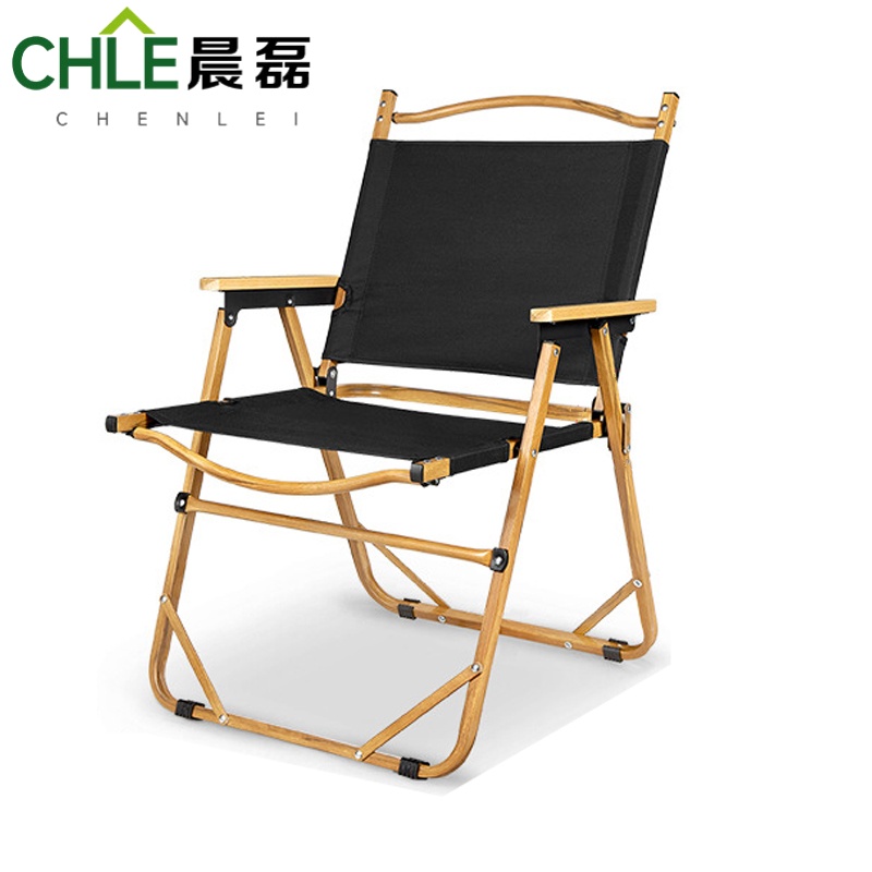 晨磊便捷折叠椅网兜双面布/把高清大图