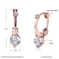 E159 Women Gold Earrings Stud 防过敏彩金耳钉韩国气质简约女送女朋友七夕情人节礼物