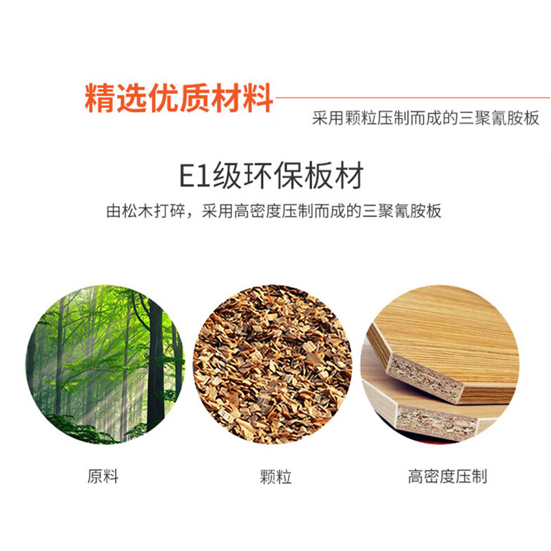 锦北学校图书馆阅览桌防火面板钢木长条会议培训桌读书桌 阅览椅高清大图