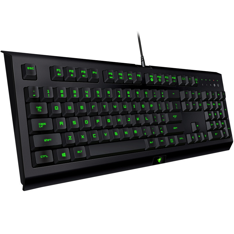 雷蛇(Razer)Cynosa Pro 萨诺狼蛛专业版 有线游戏键盘 绝地求生吃鸡键盘(工包版)黑色