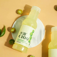 农夫山泉水溶C100青皮桔味饮料445ml*15瓶整箱装补充维生素C