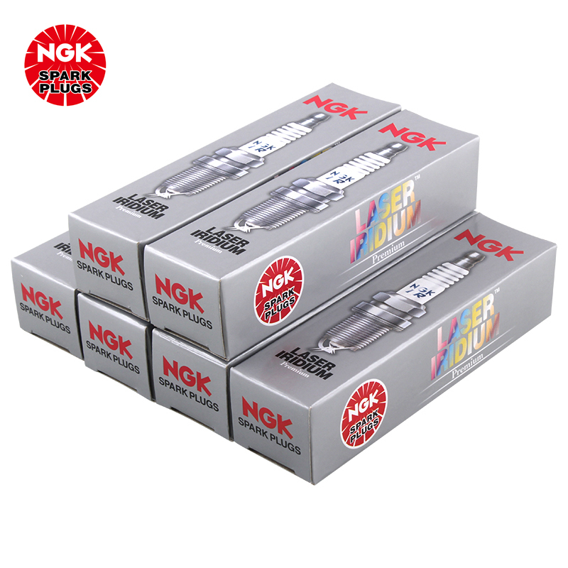 NGK 铱铂金火花塞 DILFR6D11 6176 六支装 丰田汉兰达锐志普拉多皇冠凯美瑞雷克萨斯ES350/GS350
