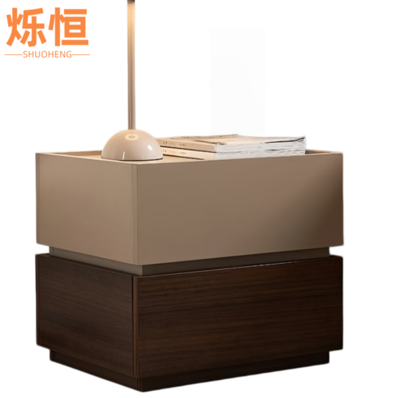 烁恒 床头柜 40*40*50cm 个高清大图