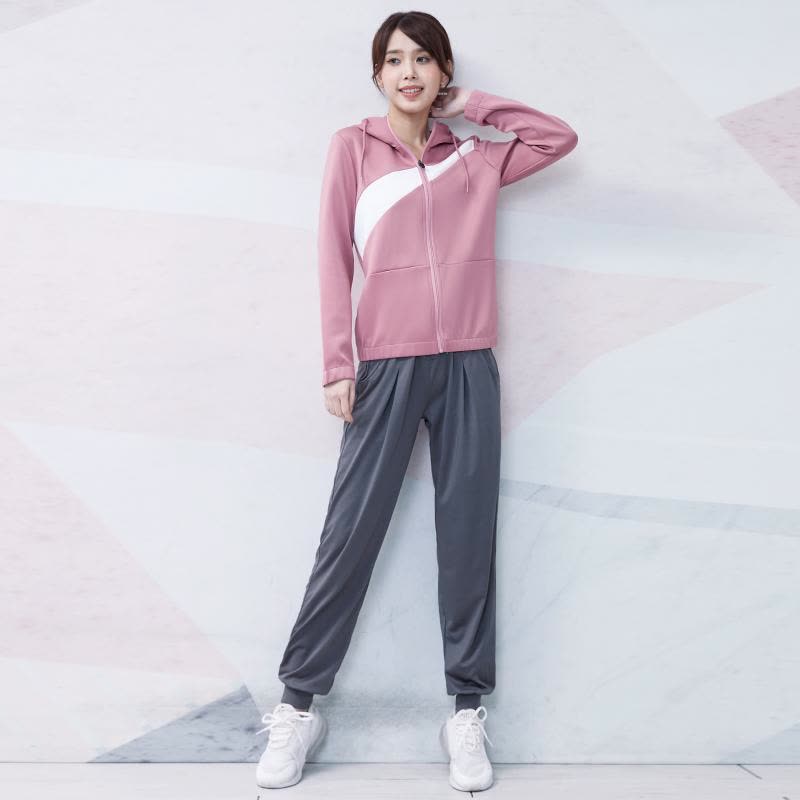 运动套装女宽松透气显瘦运动服跑步速干衣训练健身瑜伽服图片