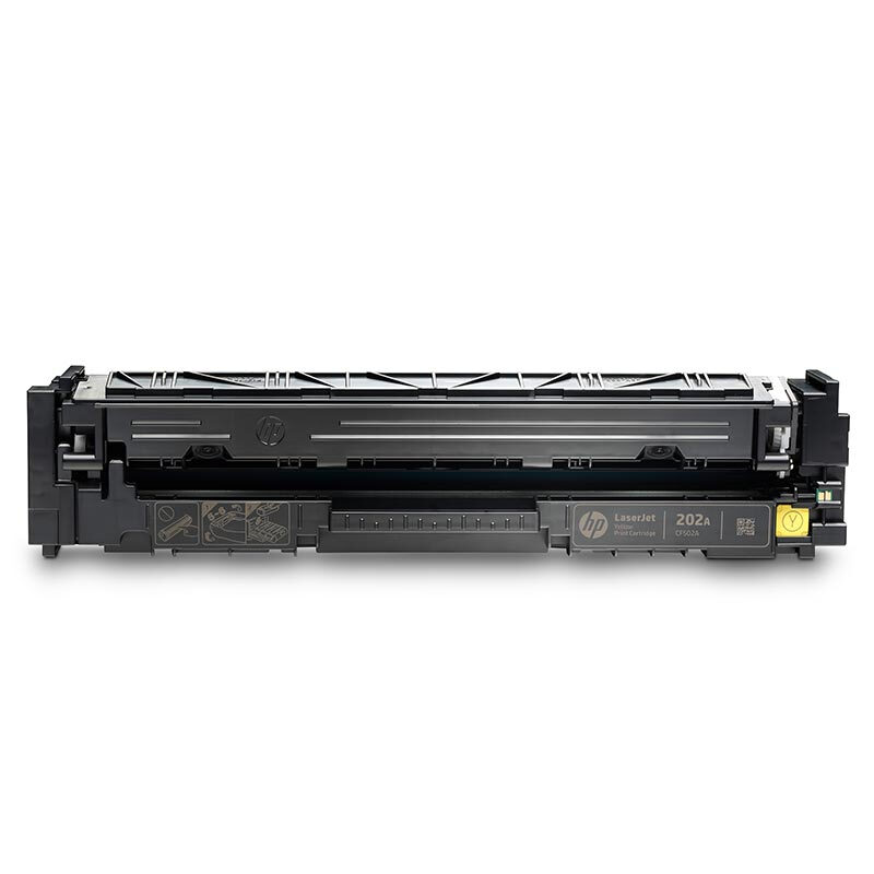 惠普（HP）CF502A 202A 黄色硒鼓（适用LaserJet M254nw/dw M280nw M281fdw）高清大图