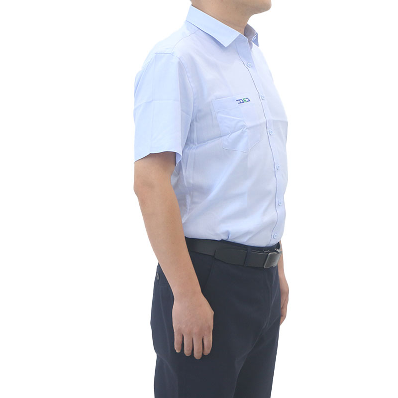 燕舞 YW21ZC9TL210801M 男士短袖衬衫 定制商品 30天发货高清大图