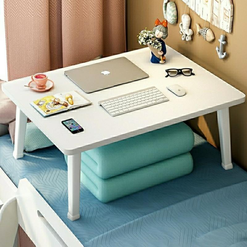w腿折叠平面粉604028床上小桌子飘窗折叠桌学生床头宿舍书桌笔记本