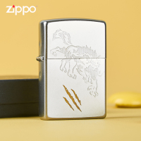 [苏宁自营]Zippo美国进口打火机狼之传说个性创意狼爪磨砂防风煤油火机之宝