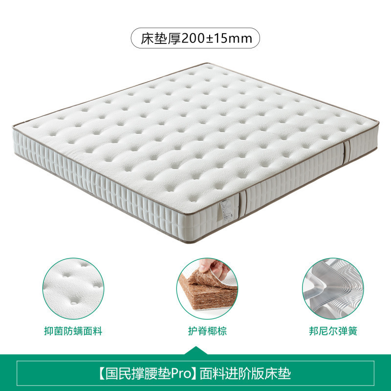 105171床垫 【椰丝棉+整网弹簧】(1.8米*2.0米)床垫（厚20cm）