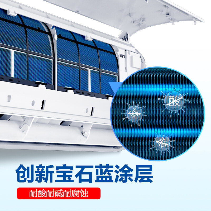 海尔(Haier)小1匹 3级能效 定频 大风量 强劲冷暖 挂壁式 家用挂机空调 KFR-23GW/05JDM33