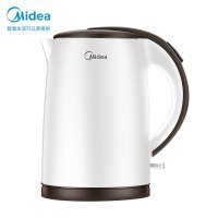 美的(Midea)电水壶1.5L大容量烧水壶1500W大功率开水壶304不锈钢
