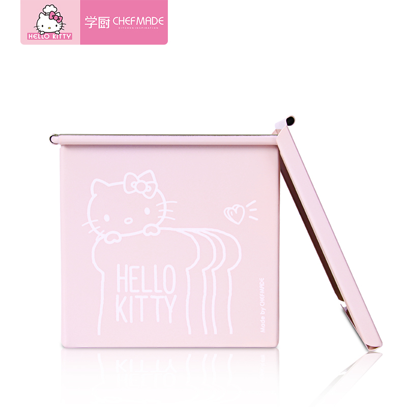 学厨 烘焙模具 厨房工具 HELLO KITTY (凯蒂猫) 正版授权 水立方不粘吐司盒面包模具吐司模具 KT7029