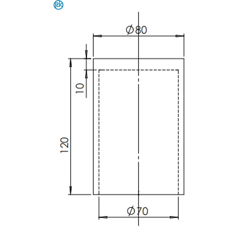 瑞肯 和谐号牵引电机连接器防护套 70*80*120mm(单位:个)高清大图