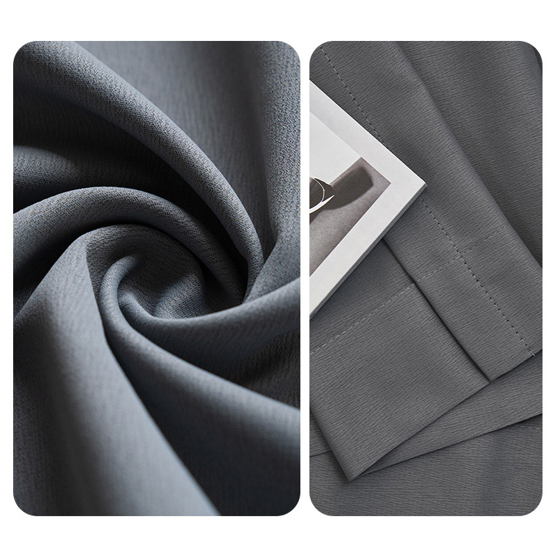 衡欢(HENGHUAN)全遮光加厚棉麻现代窗帘 RZ-CL17/每米单价高清大图