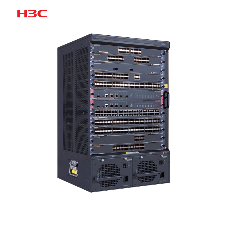 华三h3cs7500x系列高端多业路路由交换机