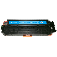 艾洁 CE411A/CC531A/CF381A硒鼓蓝色商务版 适用M351a M451dn M451nw M375nw